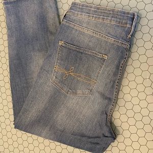 Denizen High-Rise Ankle Straight Denim